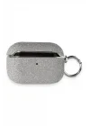 Mey İthalat®  Airpods 3 (3.nesil) Spell Simli Kılıf - Gümüş