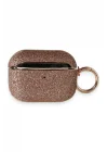 Mey İthalat®  Airpods Pro (1.nesil) Spell Simli Kılıf - Rose Gold