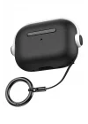 Mey İthalat®  Airpods Pro 2 (2.nesil) Cool Kılıf - Siyah-Beyaz