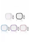 Mey İthalat®  Airpods Pro 2 (2.nesil) Shiny Şeffaf Kılıf - Beyaz