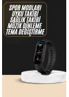 Mey İthalat® Akıllı Bileklik Android ve İOS Uyumlu Bildirim ve Çağrı Görme Spor Takibi