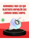 Mey İthalat® Akıllı LED Ampul – E27 Uyumlu ve Müzik Çalarlı Tasarım