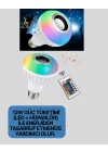 Mey İthalat® Akıllı LED Ampul – E27 Uyumlu ve Müzik Çalarlı Tasarım