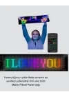 Mey İthalat® Akıllı LED Matrix Panel – USB Bağlantılı, Kaydırmalı Yazı ve Animasyon Desteği