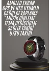 Mey İthalat® Akıllı Saat 1.5 Inç Amoled Ekran Çift Kordonlu GPS NFC Uyumlu