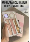 Mey İthalat® Akıllı Saat Adımsayar, Nabız Takibi ve GPS Destekli Kadınlara Özel