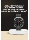 Mey İthalat® Akıllı Saat Amoled Ekran Bluetooth Bağlantılı Sağlık Takibi GPS Uyumlu
