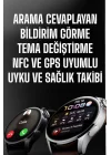 Mey İthalat® Akıllı Saat Bildirim Görme Amoled Ekran GPS Uyumlu Sesli Görüşme