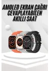 Mey İthalat® Akıllı Saat Bleutooth Bağlantılı Akıllı Saat Amoled Ekran 49 MM