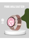 Mey İthalat® Akıllı Saat – Bluetooth 5.0, Suya Dayanıklı, Kablosuz Şarj