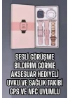 Mey İthalat® Akıllı Saat Bluetooth Bağlantılı Aksesuar Hediyeli GPS Takibi