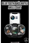 Mey İthalat® Akıllı Saat GPS VE NFC Özelliği Sesli Görüşme Dokunmstik Ekran