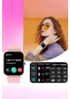 Mey İthalat® Akıllı Saat iOS ve Android ile Uyumlu Şık ve Çok Fonksiyonlu