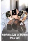 Mey İthalat® Akıllı Saat Kadınlara Uyku Ve Sağlık Takibi Yapabilen Bileklik Hediyeli