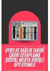 Mey İthalat® Akıllı Saat Unisex Akıllı Saat Çoklu Kordon Seçeneği Çelik Kordon Plastik Kordon