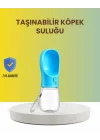 Mey İthalat® Akıllı Su Akış Kontrollü Köpek Su Matara Taşınabilir Gezdirme Şişesi