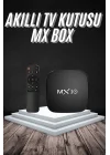 Mey İthalat® Akıllı TV kutusu Mx Box Android 7.1 TV kutusu 2.4G Wifi