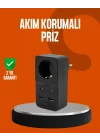 Mey İthalat® Akım Korumalı Priz 4 USB Type C Destekli Yüksek Isı Dayanımlı