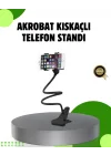 Mey İthalat® Akrobat Masaüstü Mandallı Telefon Tutucu 360 Derece Dönebilen