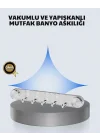 Mey İthalat® Aletsiz Montaj Vakumlu Yapışkanlı Askı Aparatı