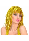 Mey İthalat® Altın Sarısı Işıltılı Metalize Parti Peruğu