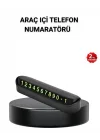 Mey İthalat® Alüminyum Kasa Gri Çevirmeli Araç İçi Telefon Numaratörü
