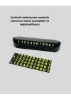 Mey İthalat® Alüminyum Kasa Gri Çevirmeli Araç İçi Telefon Numaratörü