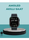 Mey İthalat® AMOLED Akıllı Saat 49mm Bluetooth Arama Spor ve Sağlık