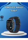 Mey İthalat® AMOLED Ultra Akıllı Saat 15 Gün Batarya Güçlü Ekran