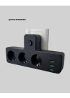 Mey İthalat® Anahtarlı Çoklu Priz 3 USB 1 Type-C Hızlı Şarj Destekli