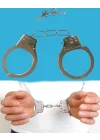 Mey İthalat® Anahtarlı Oyuncak Metal Kelepçe Polis Kelepçesi