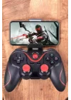 Mey İthalat® Android Uyumlu Gamepad X3 Game Stick Oyun Kolu Bluetooth Bağlantılı