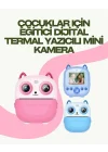 Mey İthalat® Anında Yazdıran Kamera – Çocuklara Uygun, Hafif ve Renkli