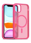 Mey İthalat®   iPhone 11 Jota Magsafe Kapak - Rose