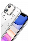 Mey İthalat®   iPhone 12 Fiyonk Desenli Kapak - Desen 2