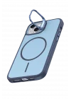 Mey İthalat®  Apple iPhone 14 Flexa Magsafe Kapak - Mavi