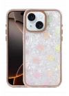 Mey İthalat®  Apple iPhone 14 Lumi Desenli Kapak - Çöl Titanyum