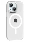 Mey İthalat®   iPhone 14 PC Blank Magsafe Kapak - Şeffaf