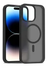 Mey İthalat®  Apple iPhone 14 Pro Max Jota Magsafe Kapak - Siyah