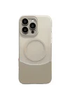 Mey İthalat®  Apple iPhone 14 Pro Max Velar Magsafe Kapak - Natural Grey
