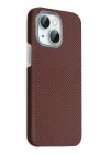Mey İthalat®   iPhone 14 Volt Magsafe Kapak - Kırmızı