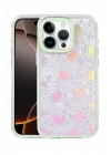 Mey İthalat®  Apple iPhone 15 Pro Lumi Desenli Kapak - Yeşil