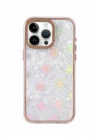 Mey İthalat®  Apple iPhone 15 Pro Max Lumi Desenli Kapak - Çöl Titanyum