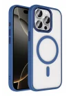 Mey İthalat®   iPhone 15 Pro Max Terea Magsafe Kapak - Lacivert
