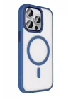 Mey İthalat®   iPhone 15 Pro Max Terea Magsafe Kapak - Lacivert