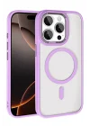 Mey İthalat®   iPhone 15 Pro Max Terea Magsafe Kapak - Lila
