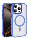 Mey İthalat®   iPhone 15 Pro Max Terea Magsafe Kapak - Mavi