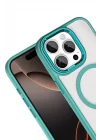 Mey İthalat®   iPhone 15 Pro Max Terea Magsafe Kapak - Yeşil