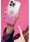 Mey İthalat®   iPhone 15 Pummel Shiny Magsafe Kapak - Gold