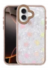 Mey İthalat®  Apple iPhone 16 Lumi Desenli Kapak - Çöl Titanyum
